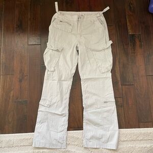 BDG Gray/White Cargo Jeans